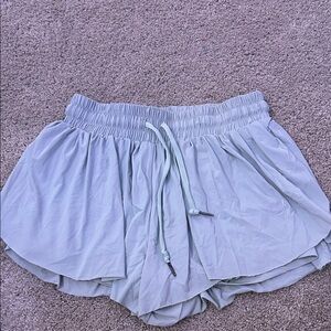 Mint Green Women's Athletic Shorts